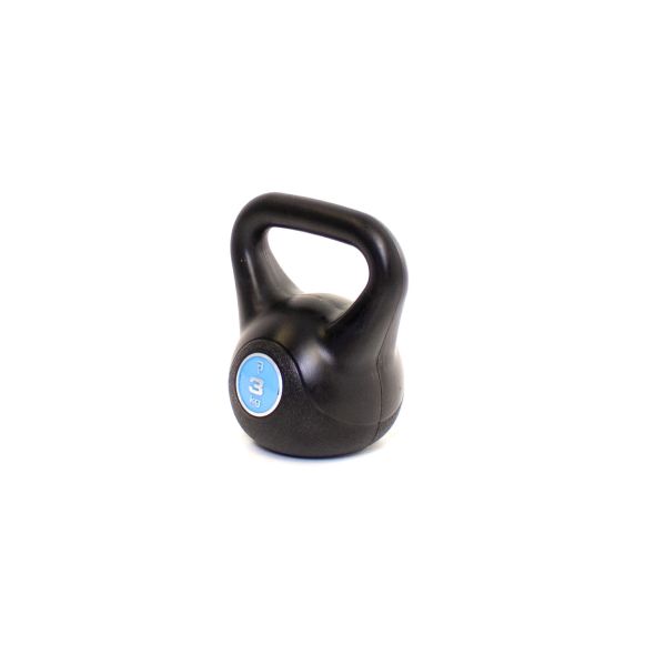 Body Power 3kg Vinyl Kettlebell