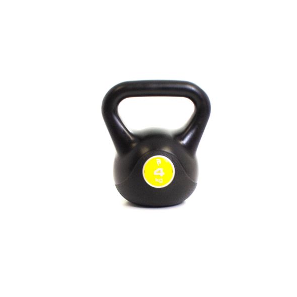Body Power 4kg Vinyl Kettlebell