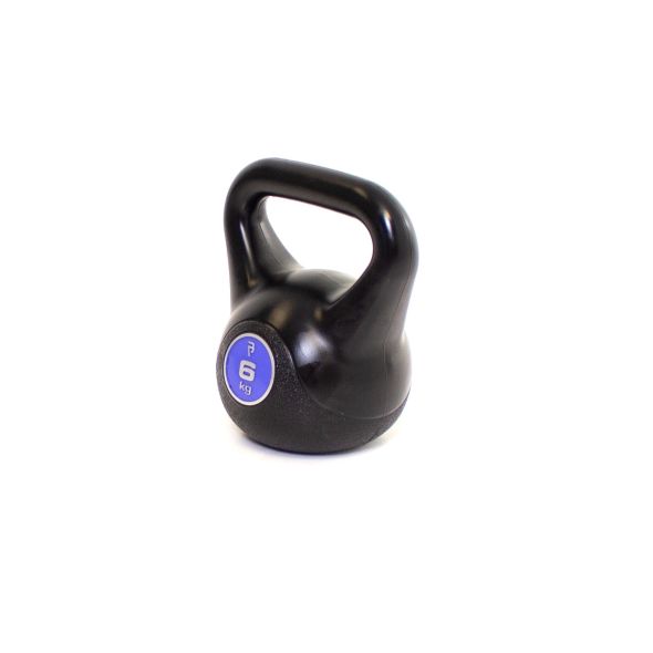 Body Power 6kg Vinyl Kettlebell