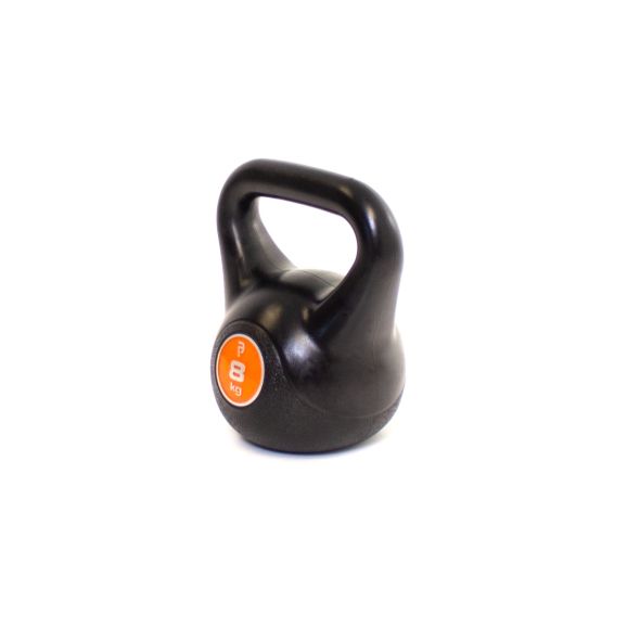 Body Power 8kg Vinyl Kettlebell
