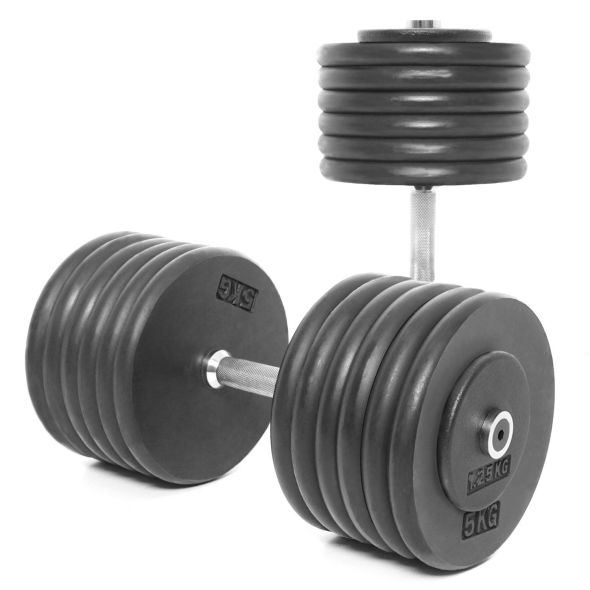 Body Power 62.5Kg Pro-style Dumbbells (x2)