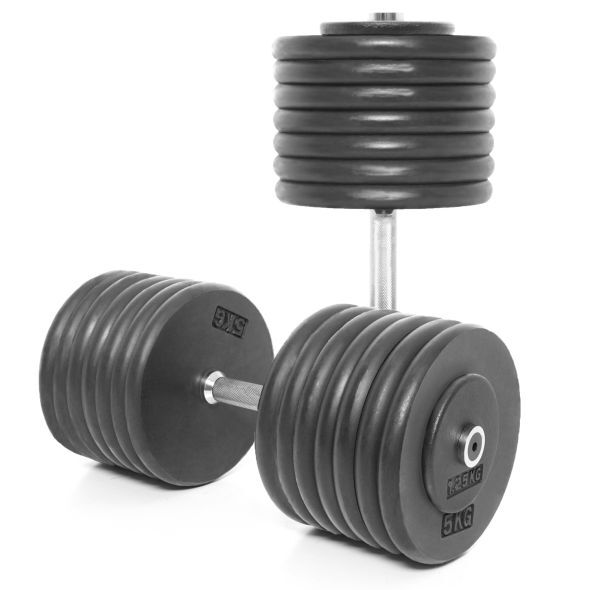 Body Power 72.5Kg Pro-style Dumbbells (x2)