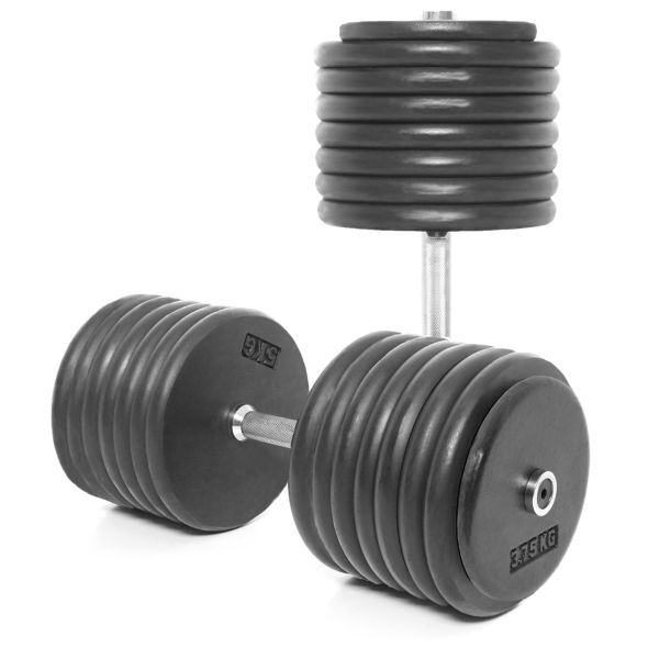 Body Power 77.5Kg Pro-style Dumbbells (x2)