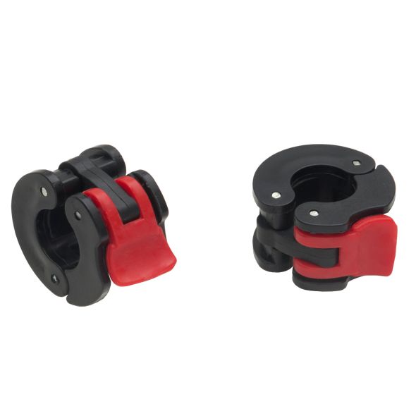 Body Power Standard Quick Lock Collars - 1-Inch (Pair)