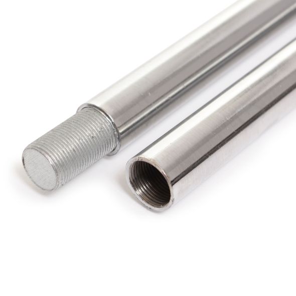 Body Power 5' Hollow 2 Piece Standard Spinlock Bar with Collars