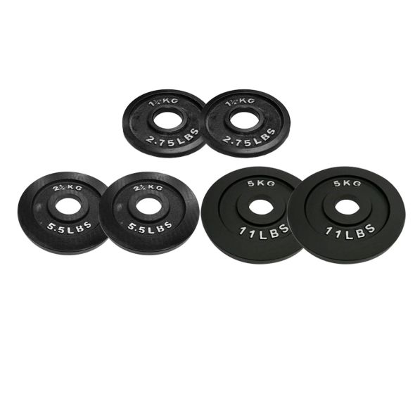 Body Power 17.5Kg Olympic Progression Weight Plate Set