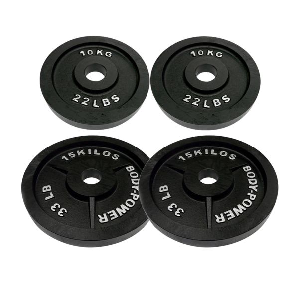 Body Power 50Kg Olympic Weight Plate Set