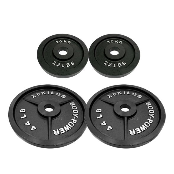 Body Power 60Kg Olympic Weight Plate Set