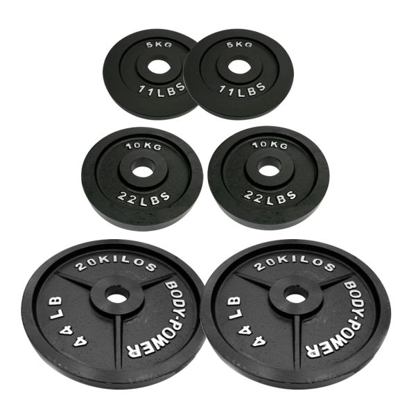 Body Power 70Kg Olympic Weight Plate Set