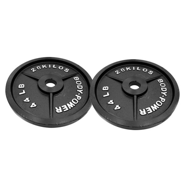 Body Power 77.5Kg Olympic Weight Plate Set