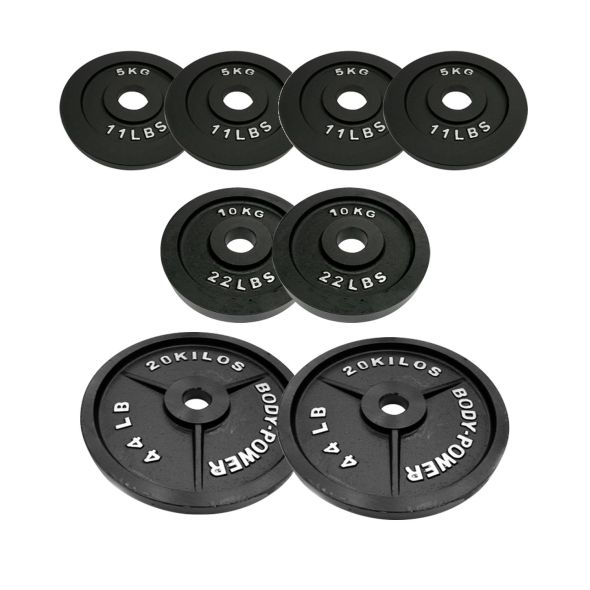 Body Power 80Kg Olympic Weight Plate Set