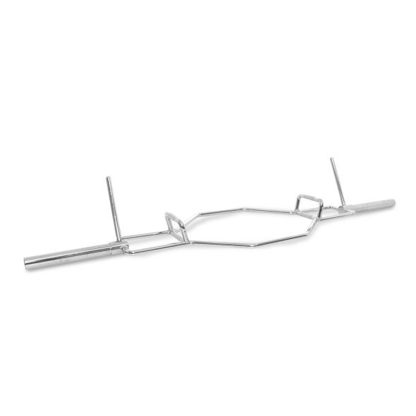 Body Power 7ft Olympic Deadlift/Shrug Bar with Kickstands - 225kg Rated