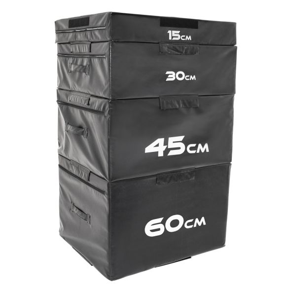 Body Power Soft Plyo Box Complete Set
