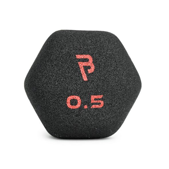 Body Power 0.5Kg Neoprene Hex Dumbbells (x2)