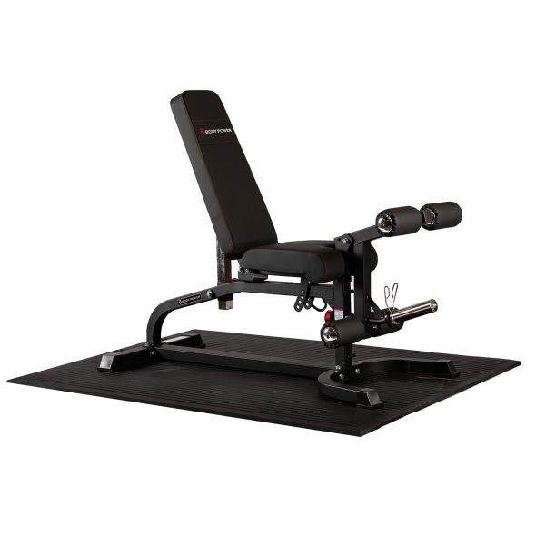 Body Power Multi-Function Utility Bench (Includes Preacher Curl and Leg Developer)