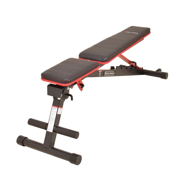 Body Power Folding Flat/Incline/Decline Utility Bench (Pre-Built)