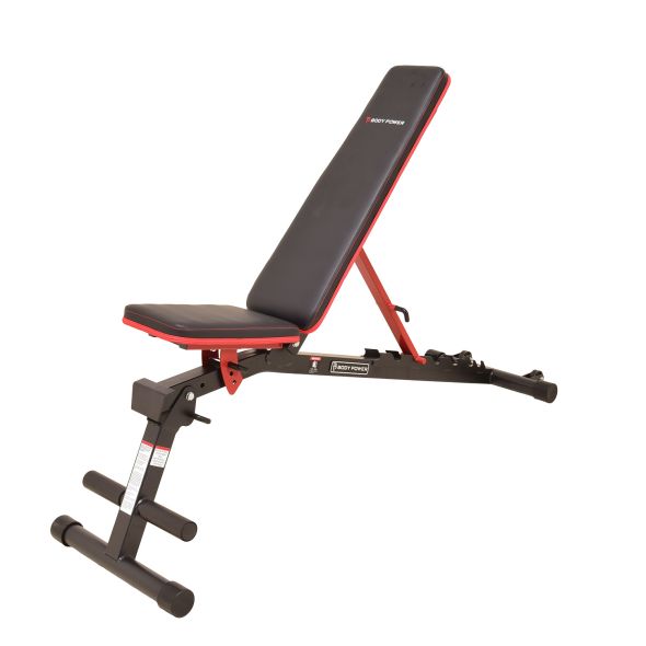 Body Power Folding Flat/Incline/Decline Utility Bench (Pre-Built)