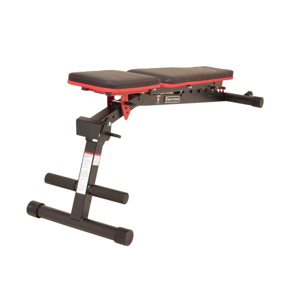 Body Power Folding Flat/Incline/Decline Utility Bench (Pre-Built)