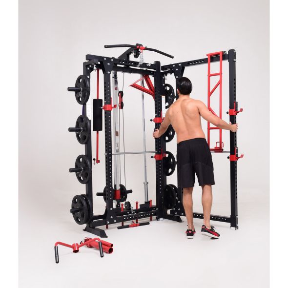 Body Power Deluxe Folding Power Rack