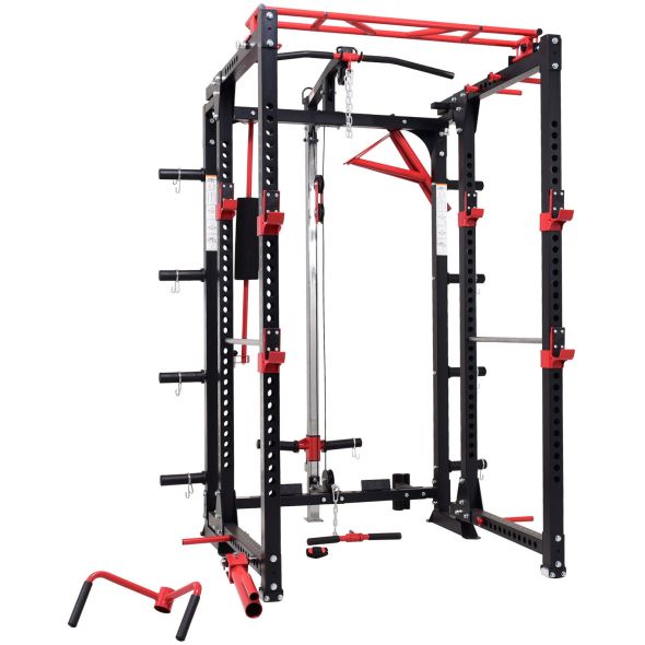 Body Power Deluxe Folding Power Rack