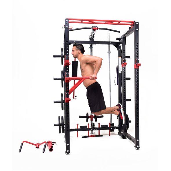 Body Power Deluxe Folding Power Rack