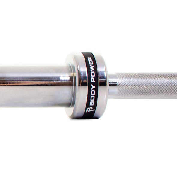 Body Power 7ft 20kg Olympic Bar - Chrome - 320Kg Rated