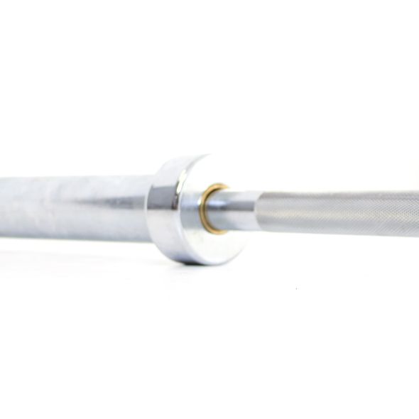 Body Power 6ft 15kg Olympic Bar - Chrome - 220kg Rated