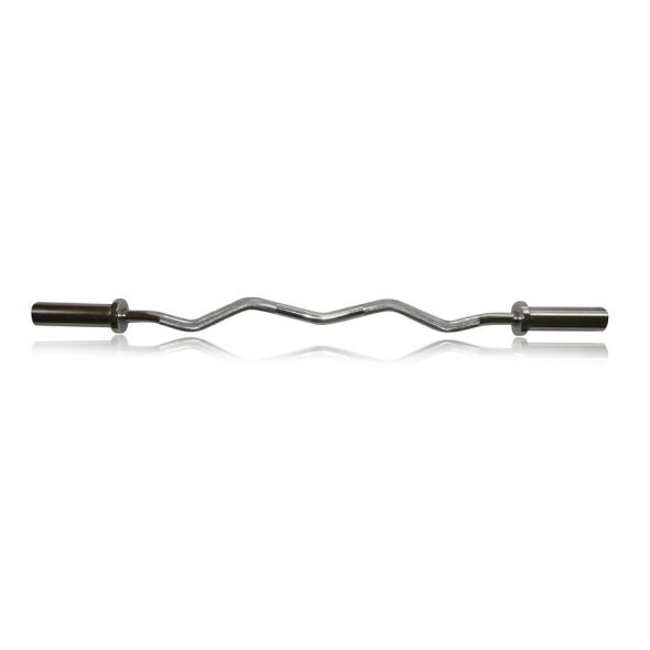 Body Power 4ft Olympic EZ Curl Bar