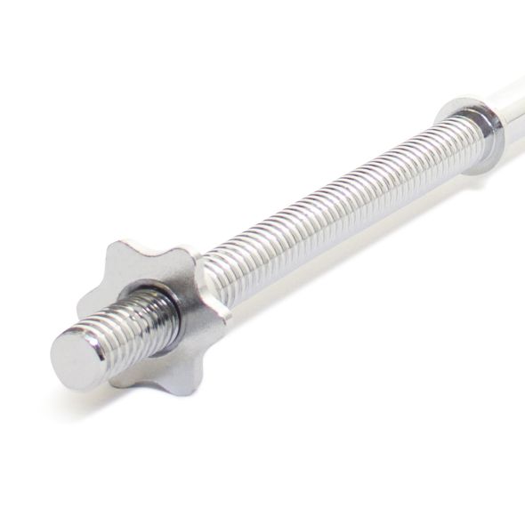 Body Power 7ft Solid Spinlock Standard Bar - 150kg Rated