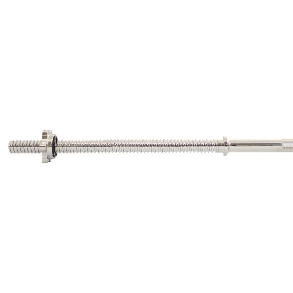 Body Power 7ft Solid Spinlock Standard Bar - 150kg Rated