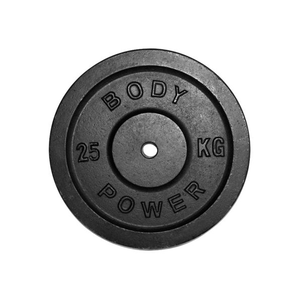 Body Power 25Kg Cast Iron Standard Weight Plates (x2)
