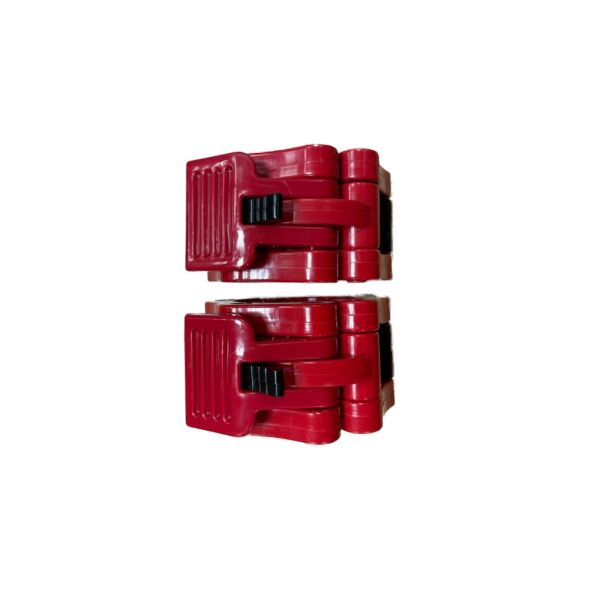 Body Power Olympic Quick Lock Collars - Red (Pair)