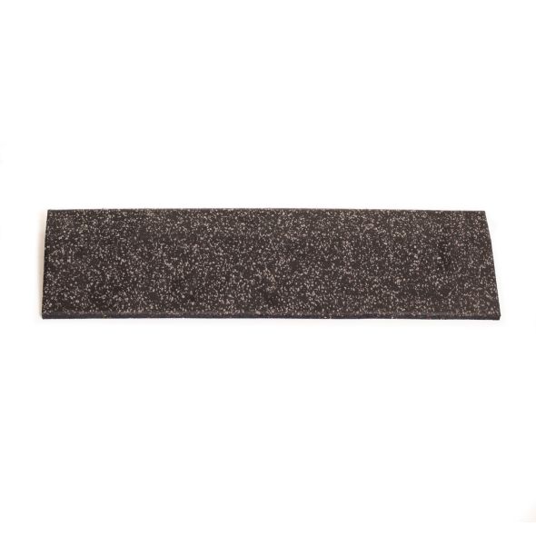 Body Power 30mm Floor Tile Ramp Edge (x1) (500mm Length) - Black with Grey Speckle