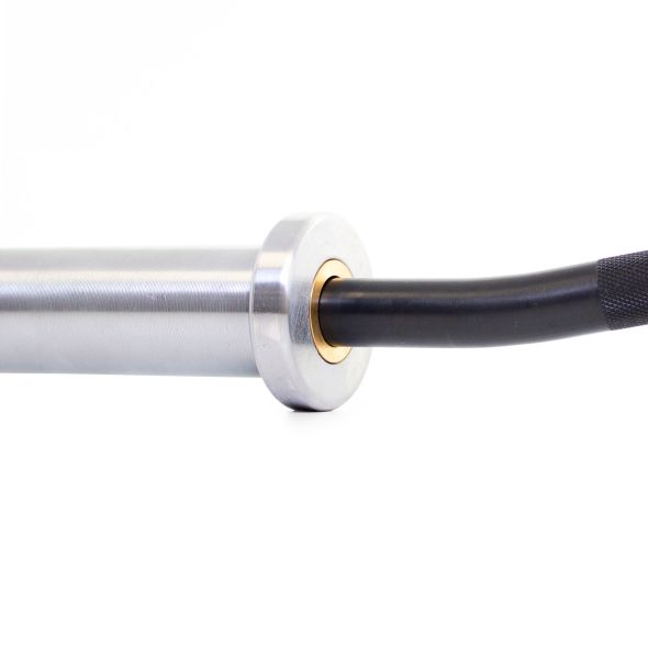 Body Power Prestige Olympic EZ Curl Bar - 100kg Rated