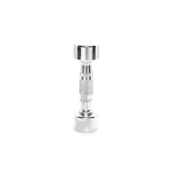 Body Power 2Kg Ergo Chrome Dumbbells (x2)