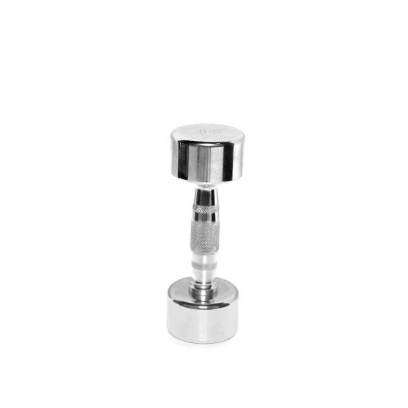 Body Power 4Kg Ergo Chrome Dumbbells (x2)