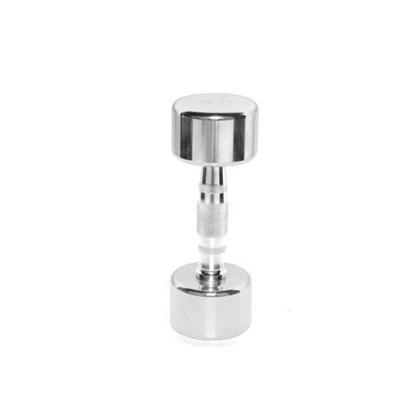 Body Power 5Kg Ergo Chrome Dumbbells (x2)