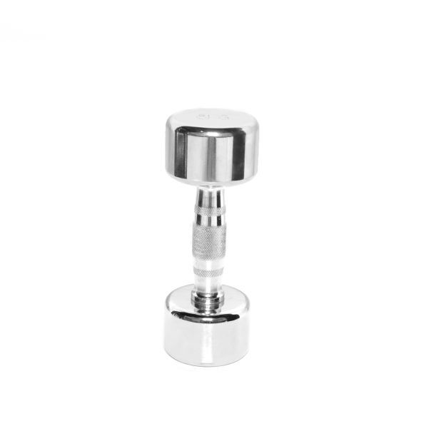 Body Power 6Kg Ergo Chrome Dumbbells (x2)