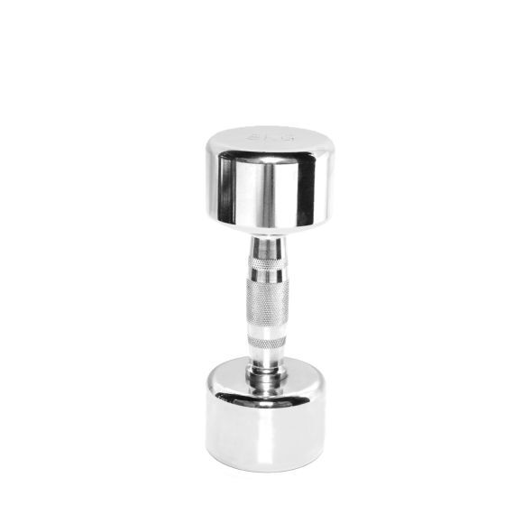 Body Power 8Kg Ergo Chrome Dumbbells (x2)