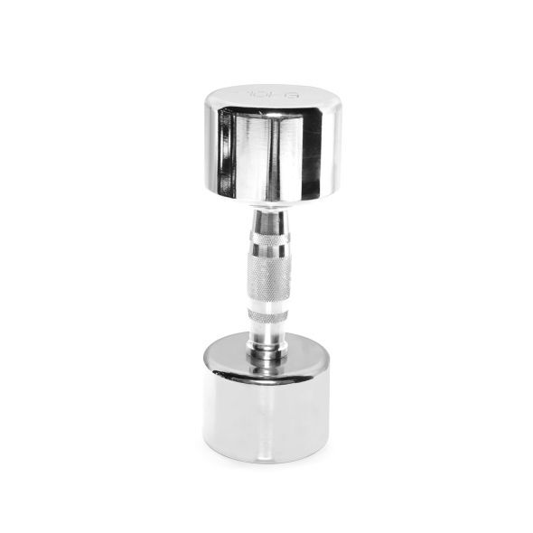 Body Power 10Kg Ergo Chrome Dumbbells (x2)