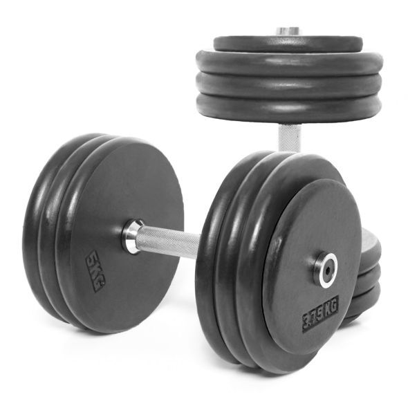 Body Power 37.5Kg Pro-style Dumbbells (x2)