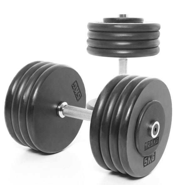 Body Power 42.5Kg Pro-style Dumbbells (x2)