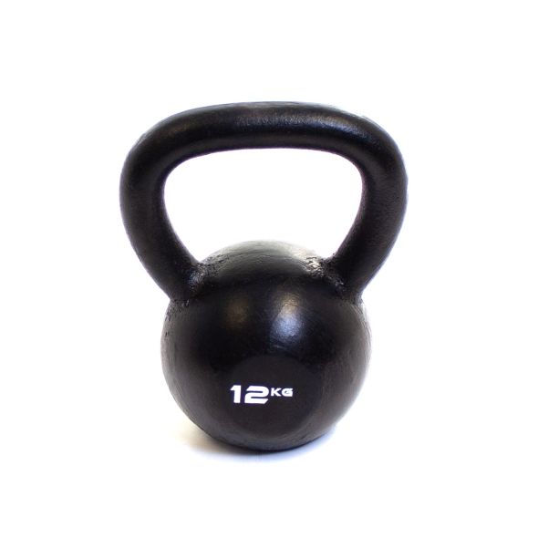 Body Power 12Kg Cast Iron Kettlebell