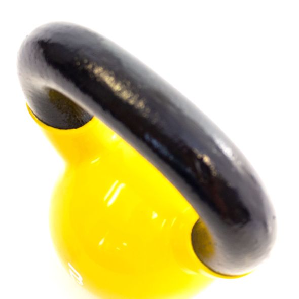 Body Power 4kg Vinyl Coated Kettlebell