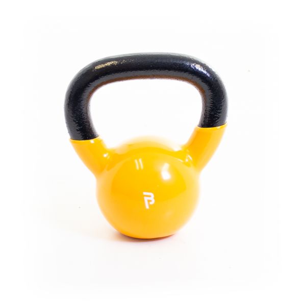 Body Power 8kg Vinyl Coated Kettlebell