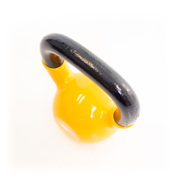 Body Power 8kg Vinyl Coated Kettlebell