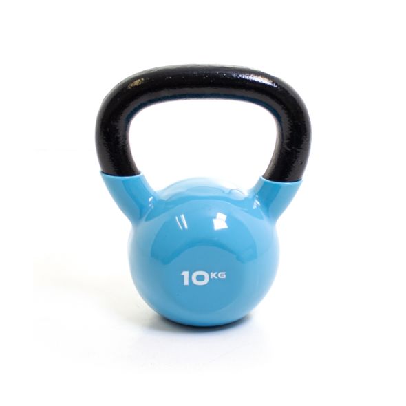Body Power 10Kg Vinyl Coated Kettlebell