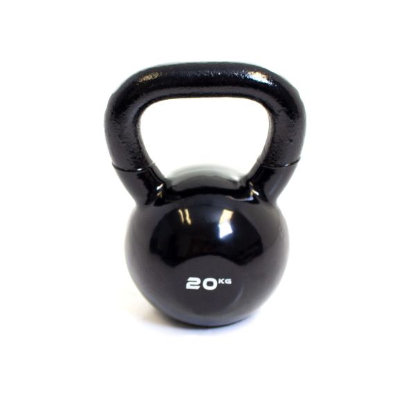 Body Power 20kg Vinyl Coated Kettlebell