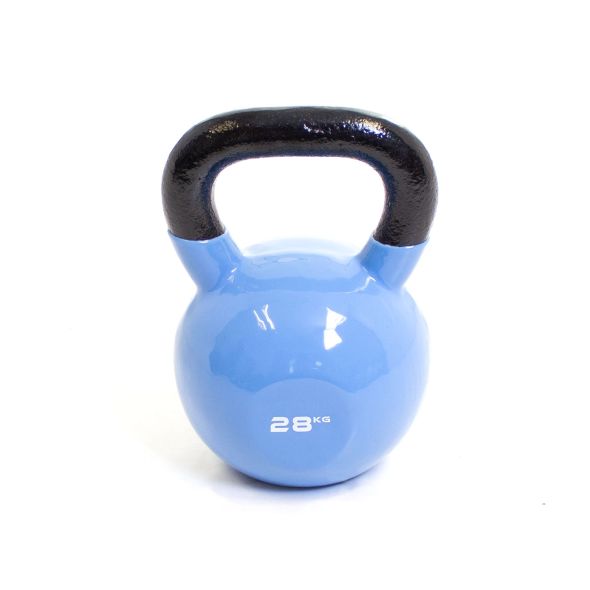Body Power 28kg Vinyl Coated Kettlebell