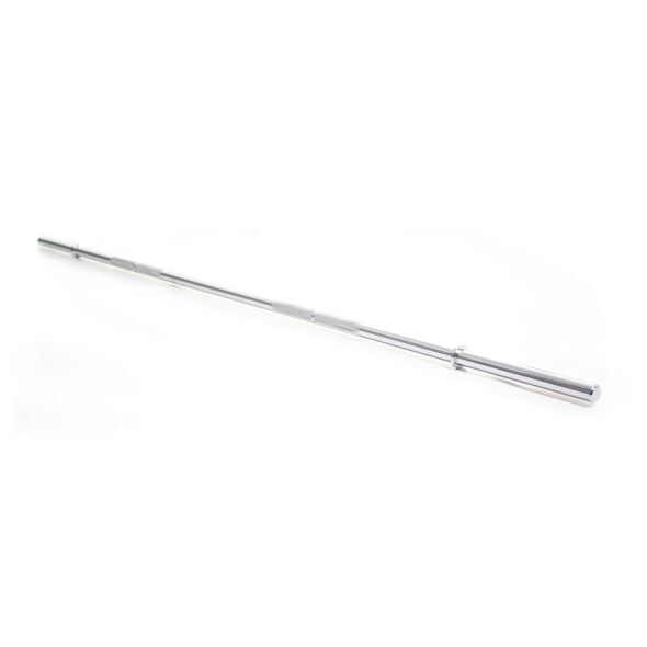 Body Power 6ft Solid Standard Bar - Fits Olympic Width Equipment - 150kg Rated